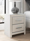 Zuraleus King Upholstered Panel Platform Storage Bed, Dresser, Mirror, Chest and Nightstand