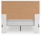 Zuraleus Queen Upholstered Panel Bed, Dresser and Mirror