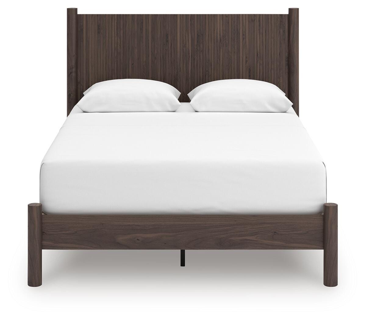 Pamytta Queen Panel Platform Bed, Dresser, Mirror and Nightstand