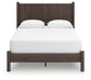 Pamytta Queen Panel Platform Bed, Dresser, Mirror and Nightstand