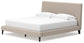 Cielden King Upholstered Bed with Roll Slats, Dresser, Mirror, Chest and Nightstand