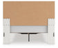 Zuraleus Queen Upholstered Panel Platform Storage Bed, Dresser, Mirror and Nightstand