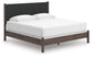 Pamytta King Upholstered Panel Bed, Dresser and Mirror