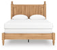 Aleaport Queen Panel Bed with Mirrored Dresser