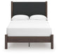 Pamytta Full Upholstered Panel Platform Bed, Dresser, Mirror, Chest and Nightstand