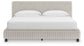 Zuraleus California King Upholstered Bed, Dresser, Mirror, Chest and Nightstand