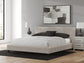 Zuraleus California King Upholstered Bed, Dresser and Mirror