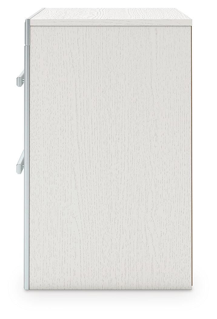 Zuraleus Queen Upholstered Bed, Dresser, Mirror, Chest and Nightstand