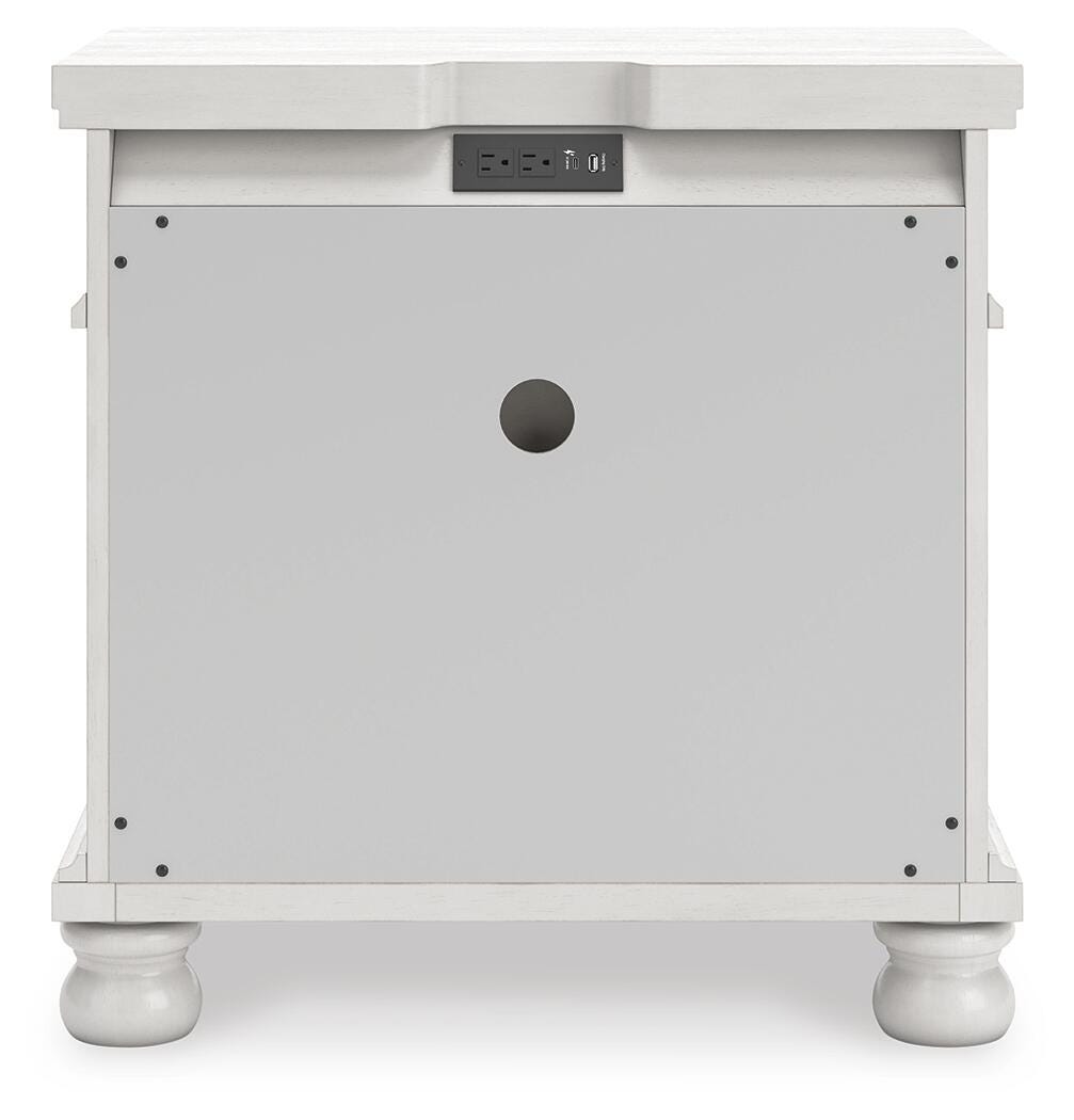 Rowlenstown Queen Poster Bed, Dresser, Mirror and Nightstand