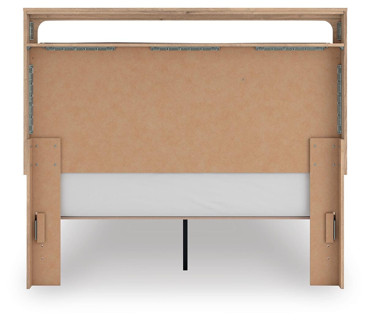 Kinlanni Queen Upholstered Platform Bed, Dresser and Mirror