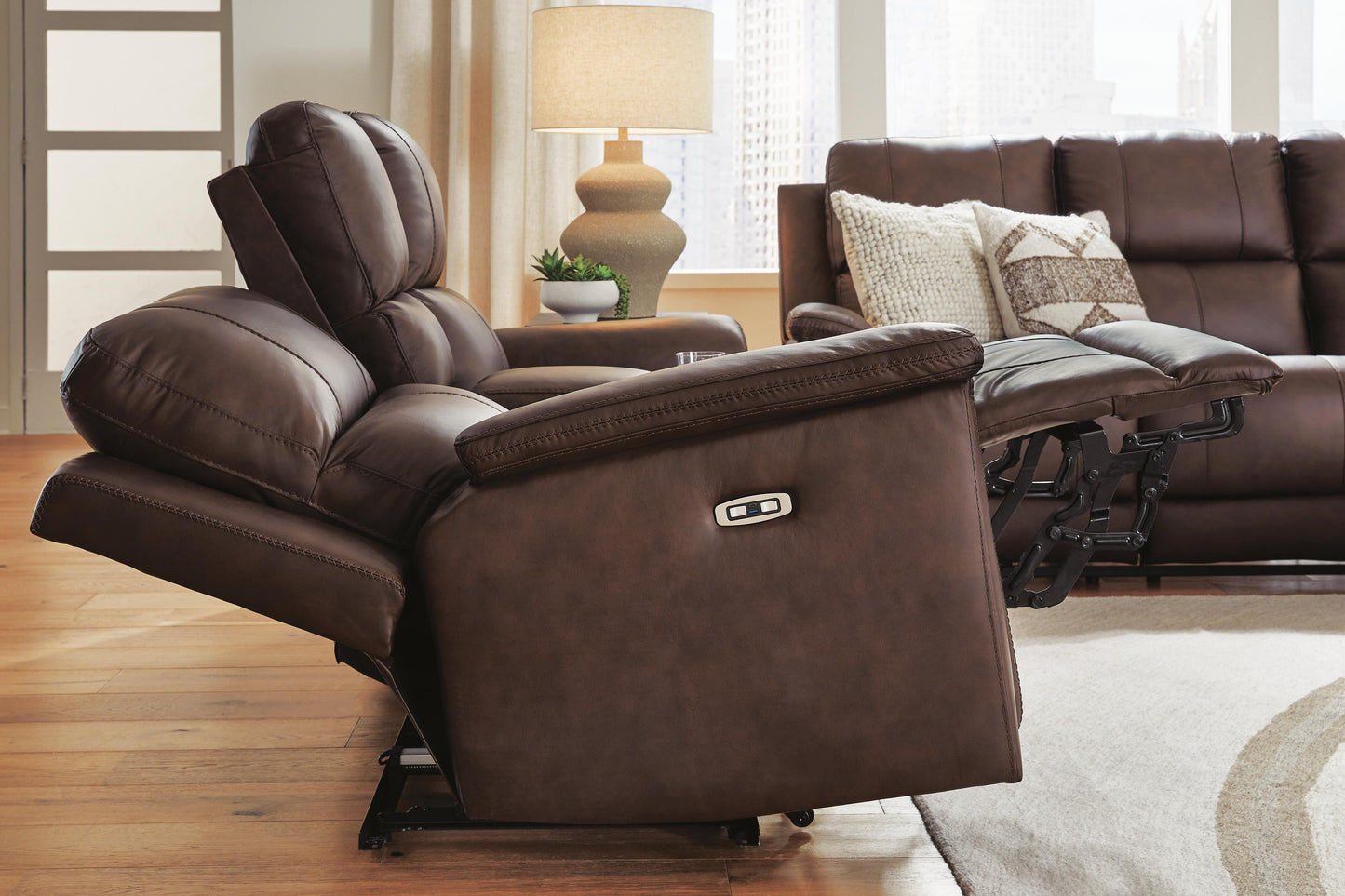 Bleckley Sofa and Loveseat