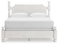Rowlenstown California King Poster Bed, Dresser and Mirror
