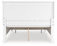 Fortman Queen Panel Storage Bed with Mirrored Dresser and Nightstand