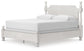 Rowlenstown California King Poster Bed, Dresser, Mirror and Nightstand