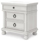 Rowlenstown California King Poster Bed, Dresser, Mirror and Nightstand