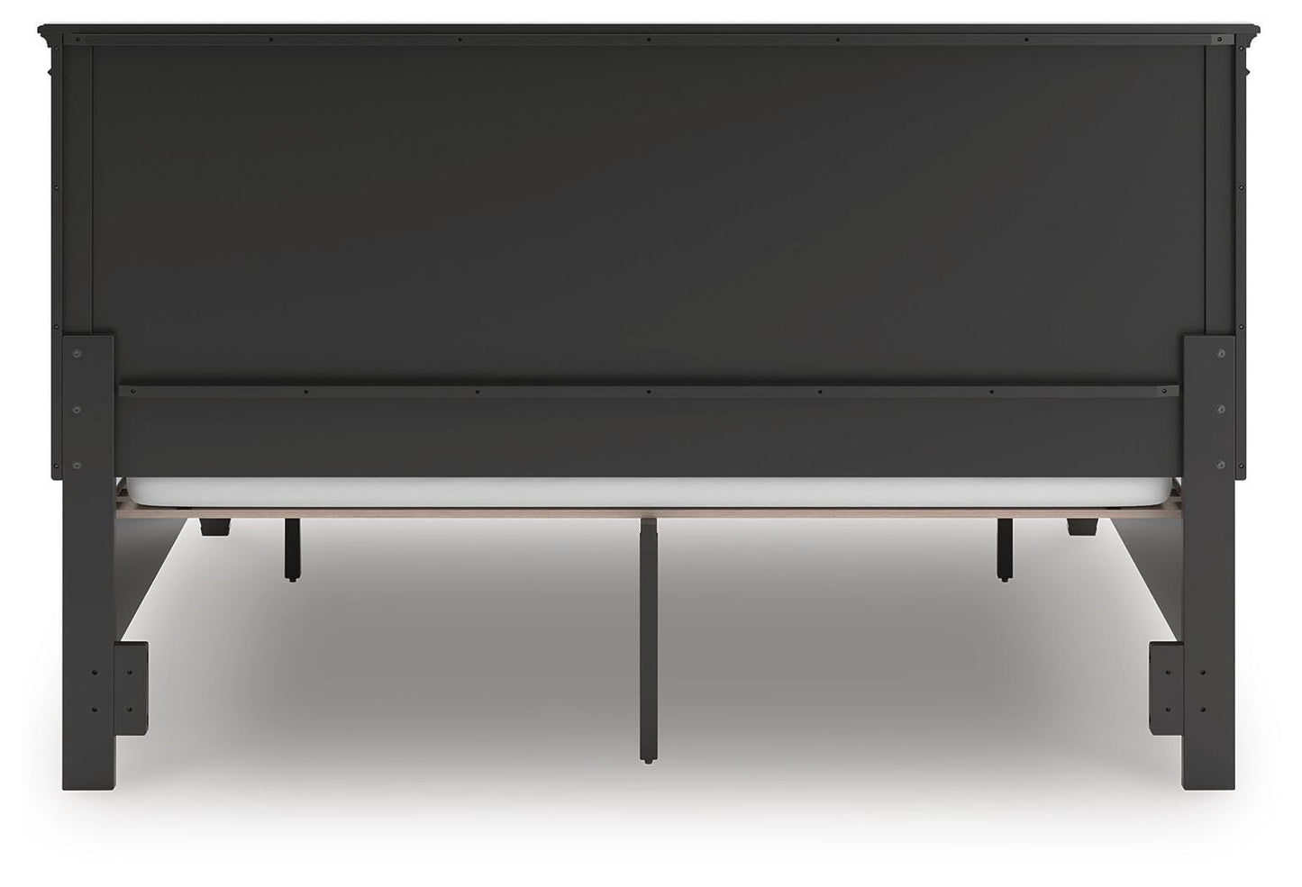 Lanolee California King Panel Storage Bed, Dresser and Mirror