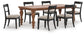 Greddinton Dining Table and 6 Chairs