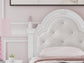Kozlani Twin Upholstered Panel Bed with Storage