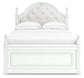 Kozlani Full Upholstered Panel Bed with Storage