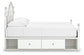 Kozlani Full Upholstered Panel Bed with Storage