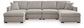 ModMax Luxe 4-Piece Double Chaise Sectional
