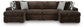 Midnight-Madness 4-Piece Double Chaise Sectional