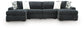 Midnight-Madness 4-Piece Double Chaise Sectional