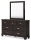 Covetown Full Panel Bed, Dresser, Mirror, Chest and Nightstand