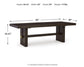 Burkhaus RECT Dining Room EXT Table