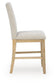 Lasinger Upholstered Barstool (2/CN)