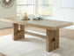 Lasinger RECT Dining Room EXT Table