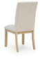 Lasinger Dining UPH Side Chair (2/CN)