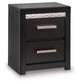 Shoralli Two Drawer Night Stand