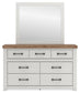 Savonport King Panel Bed, Dresser, Mirror, Chest and Nightstand