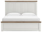 Savonport King Panel Bed. Dresser, Mirror and Nightstand