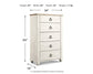Willowton Five Drawer Chest