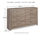 Culverbach Six Drawer Dresser