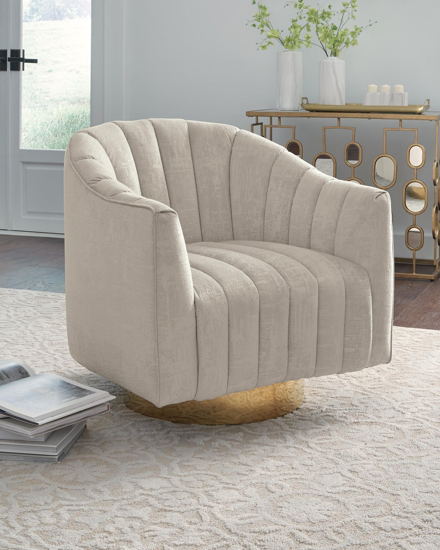 Penzlin Swivel Accent Chair
