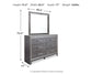 Lodanna Dresser and Mirror