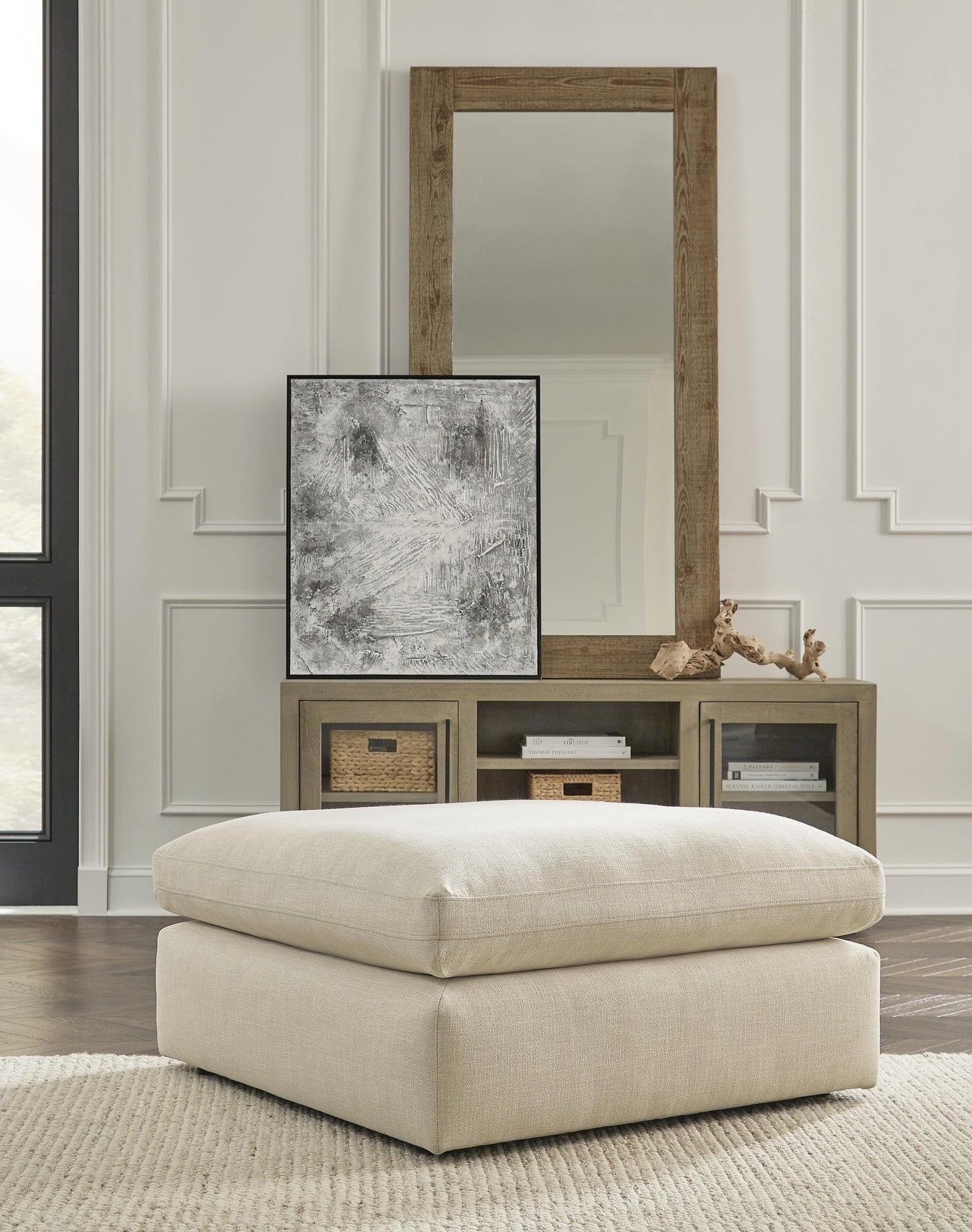 Elyza Oversized Accent Ottoman
