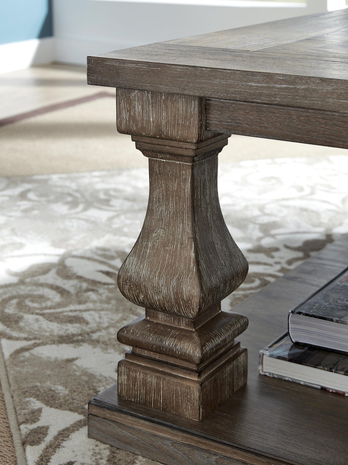 Johnelle Rectangular Cocktail Table