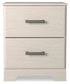 Stelsie Two Drawer Night Stand