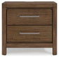 Cabalynn Two Drawer Night Stand