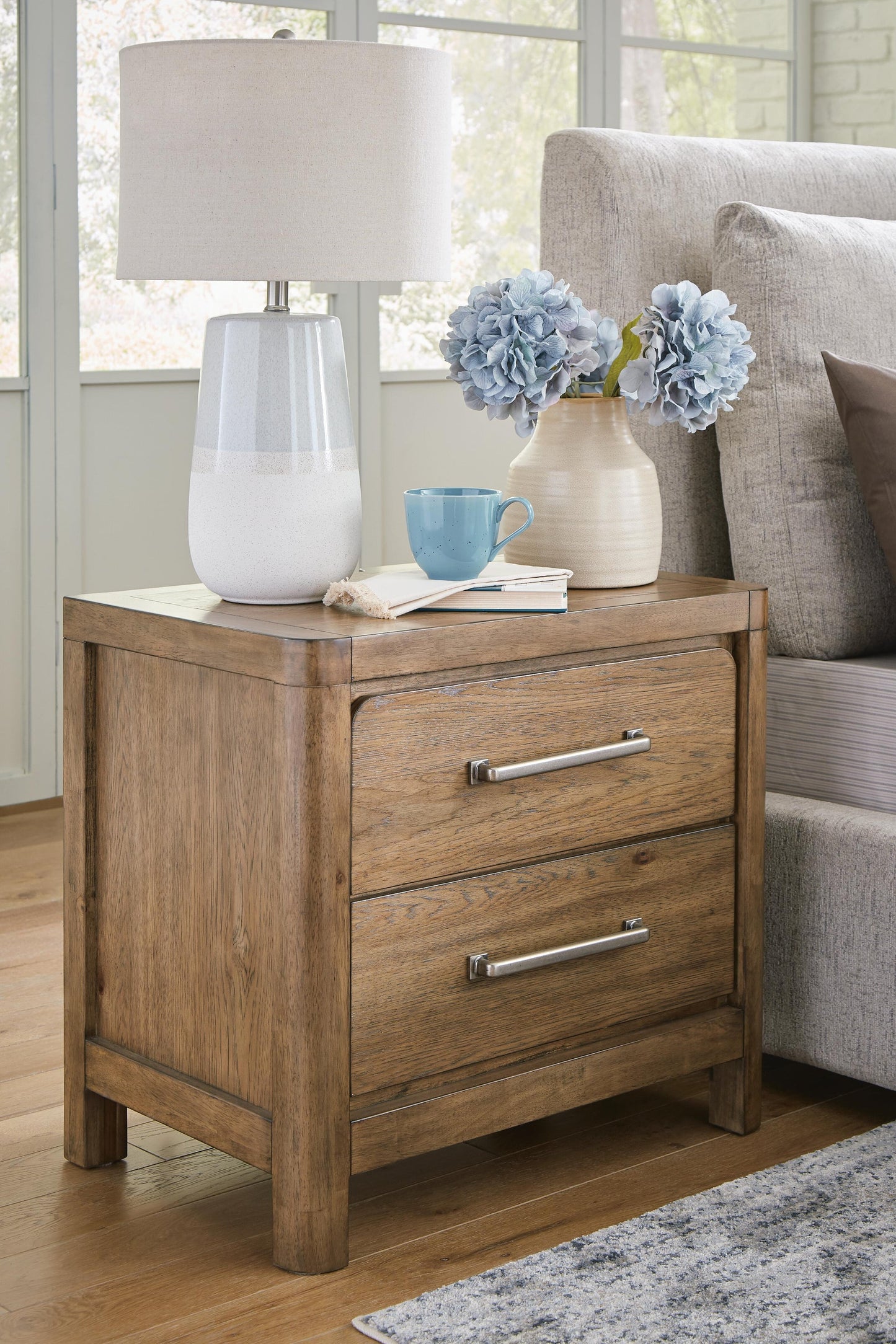Cabalynn Two Drawer Night Stand