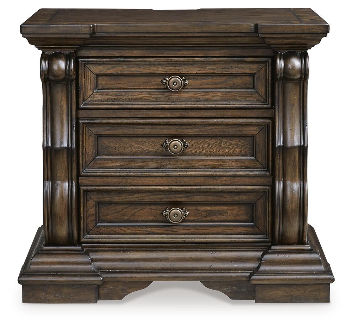 Maylee Three Drawer Night Stand
