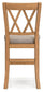 Havonplane Upholstered Barstool (2/CN)
