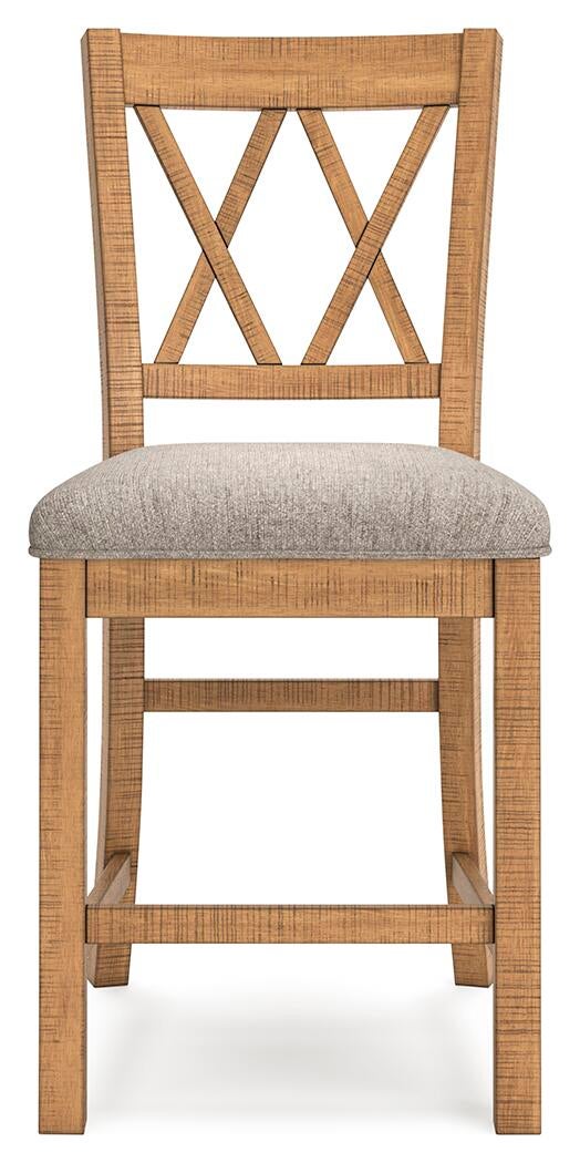 Havonplane Upholstered Barstool (2/CN)