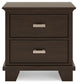 Covetown Two Drawer Night Stand