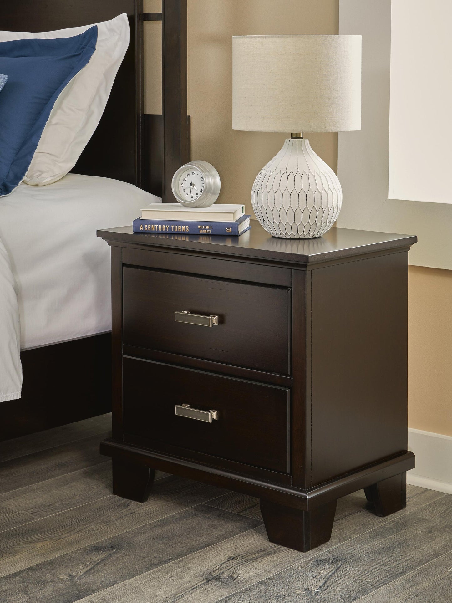Covetown Two Drawer Night Stand