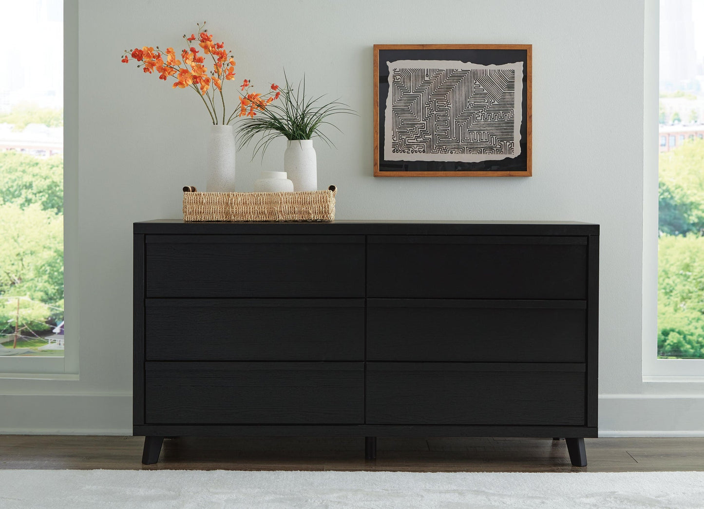 Danziar Six Drawer Dresser